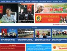 Tablet Screenshot of congdoanthanhhoa.org.vn